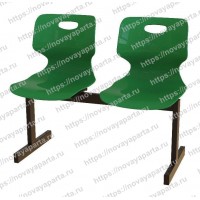 Секция 2-местная с пластиком